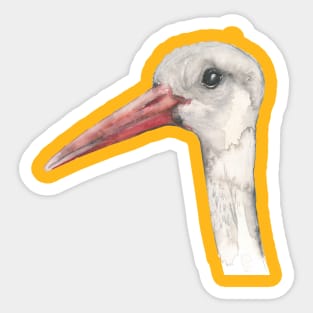 Stork Sticker